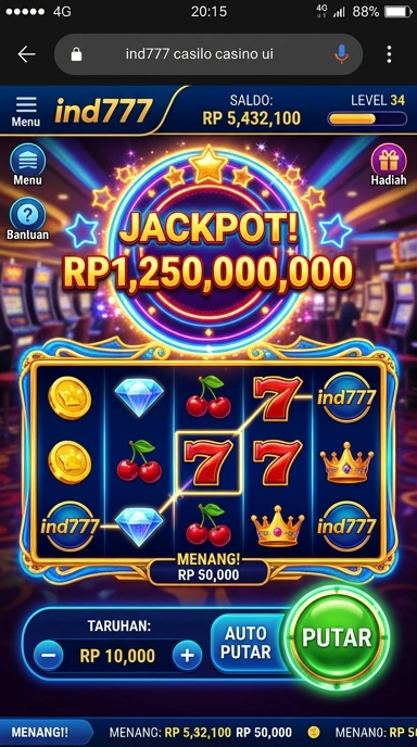 ind777 — cuplikan layar ringkas